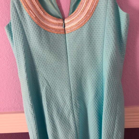 Lilly Pulitzer Serene Blue Valli Shift Dress Size2 - Picture 12 of 13